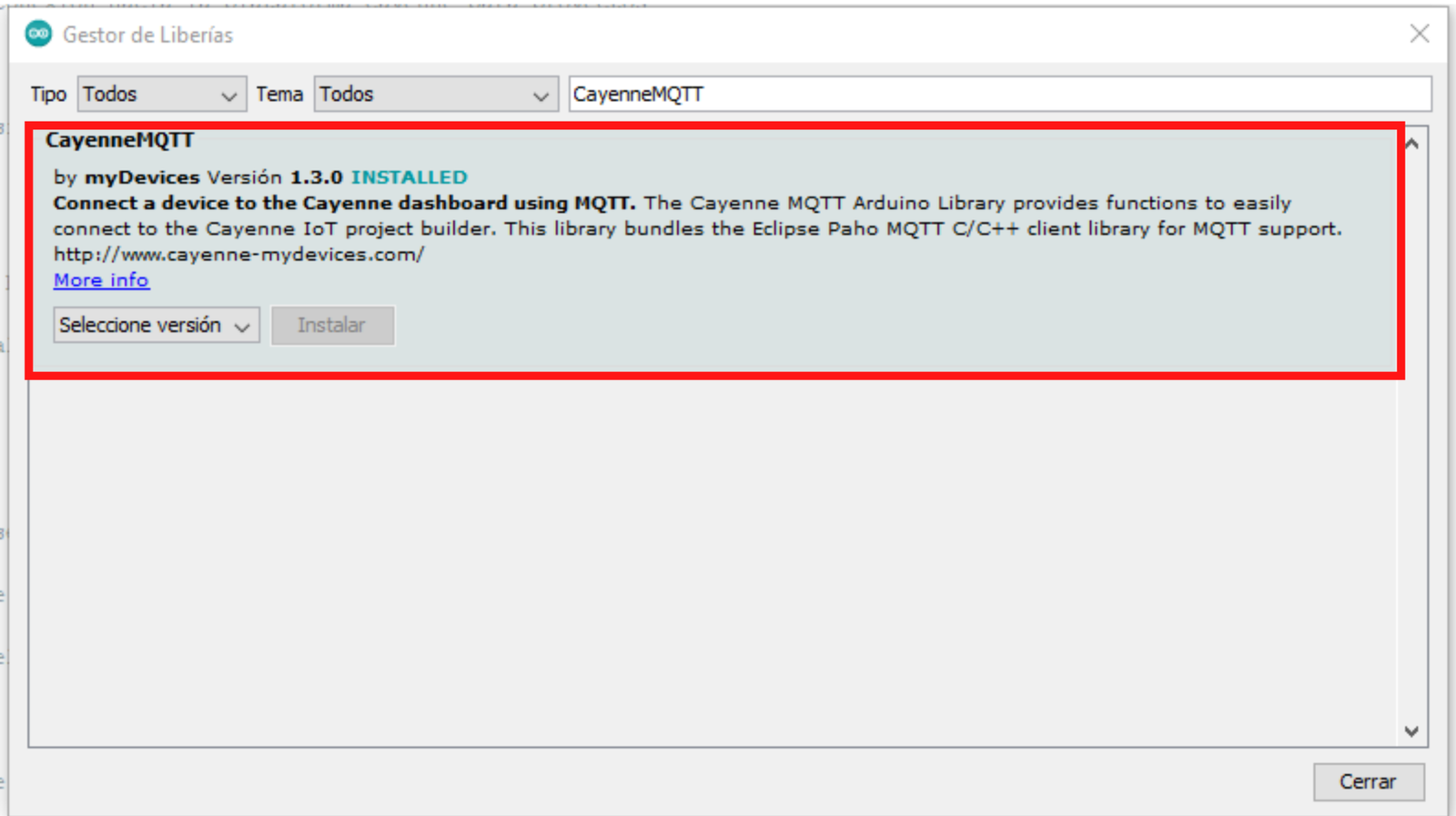 ENVÍO DE DATOS A CAYENNE MYDEVICES USANDO ESP32 TodoMaker